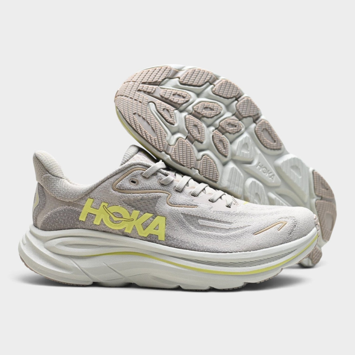 HOKA Clifton 10 Chaussures de running sur route avec amorti pour homme