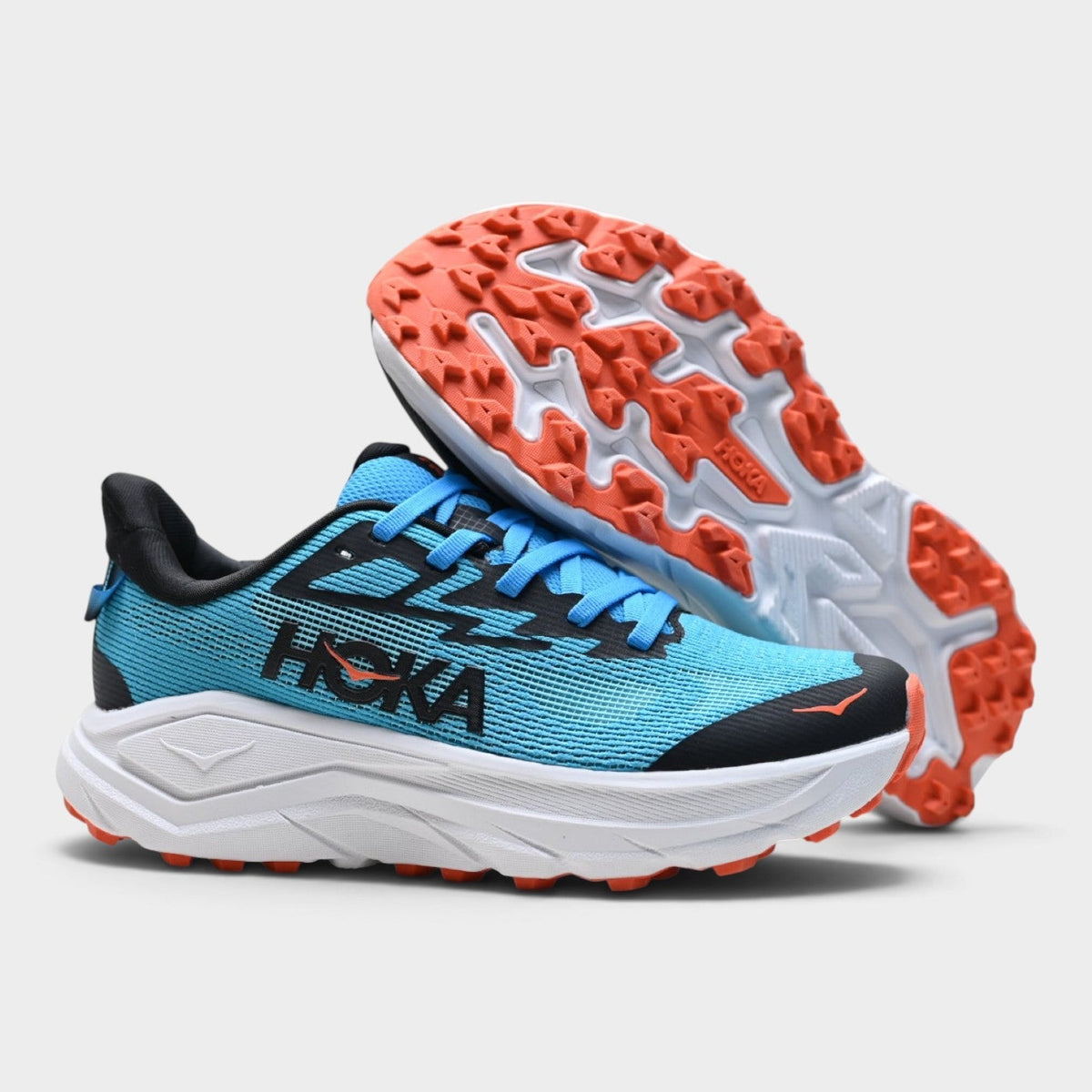 HOKA Challenger 8 Chaussures de trail avec amorti pour homme
